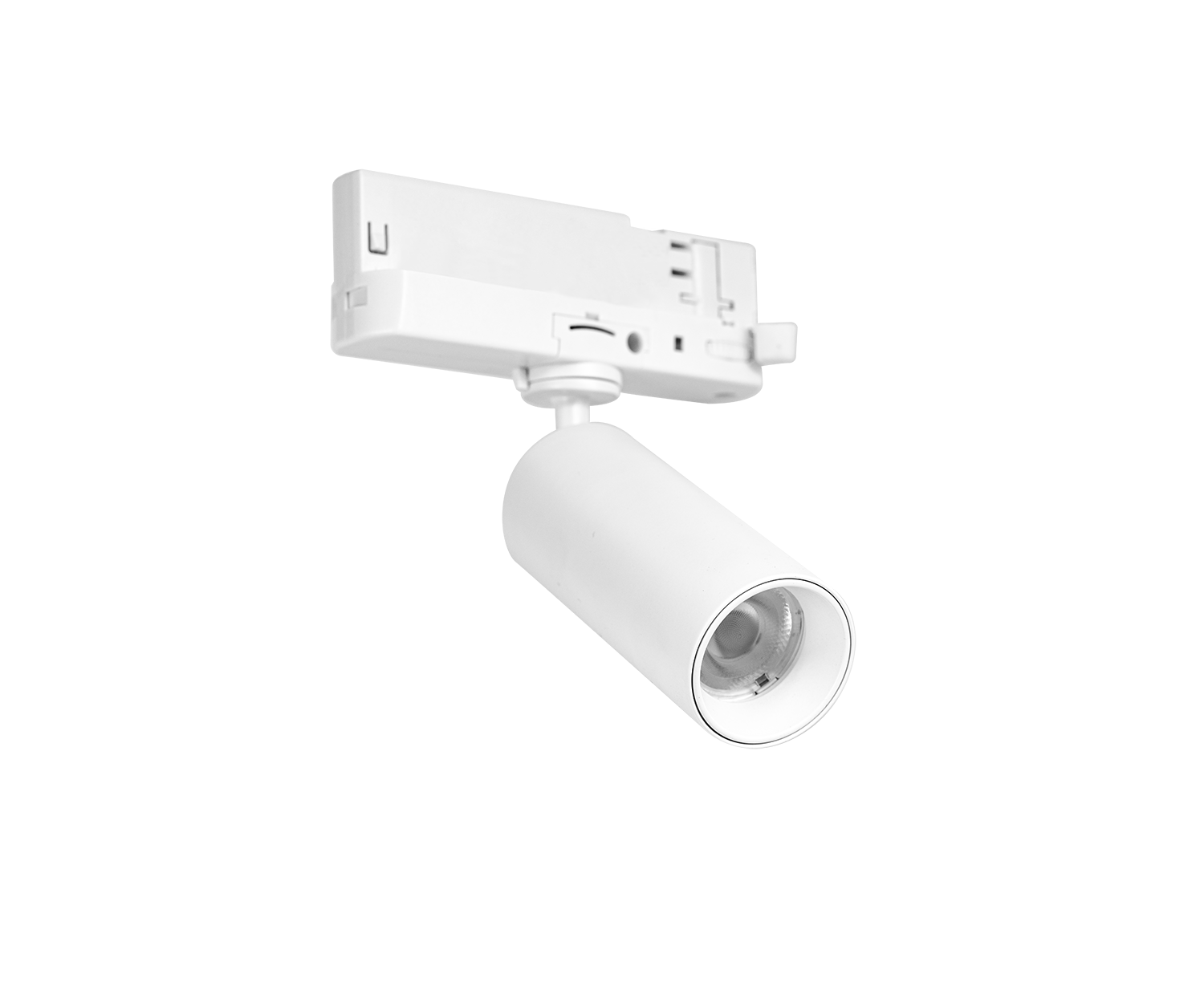 3-ph. Strahler DRUM COB 8W 230VAC 3000K 36 Grad weiss DIM