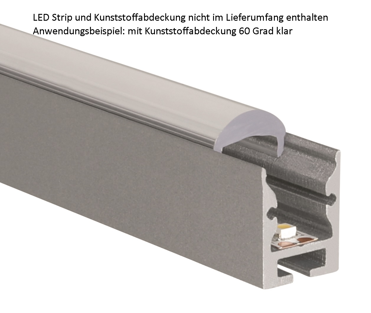 LED Profil S-LINE STD24 alu 3m