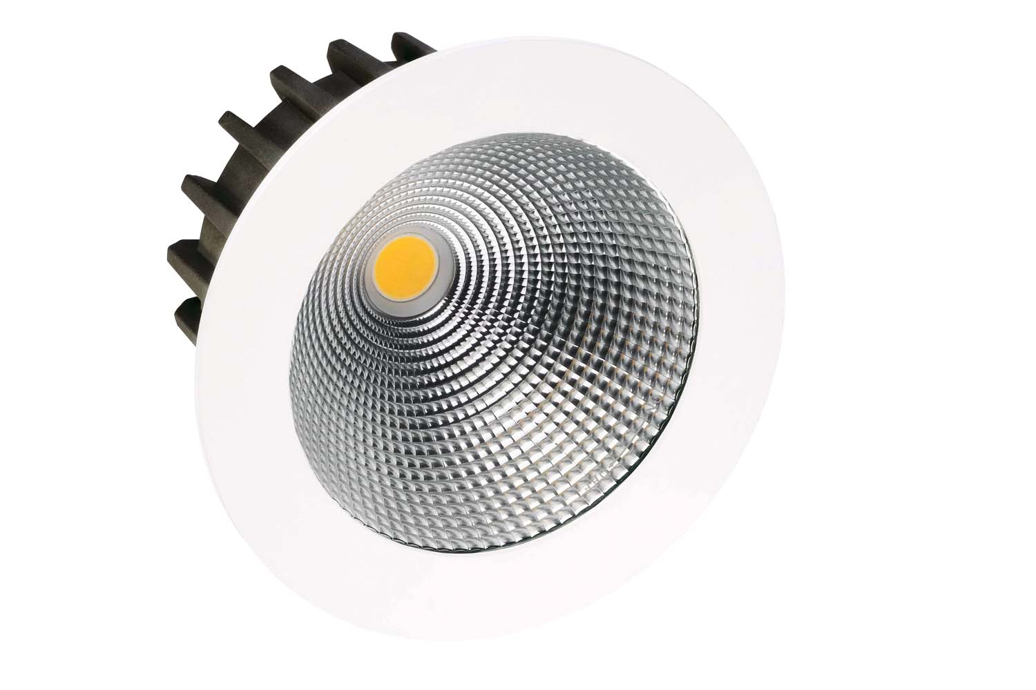 Einbau Downlight IP44 MACROS PRO weiss 36W 230VAC 3000K 60 GRAD