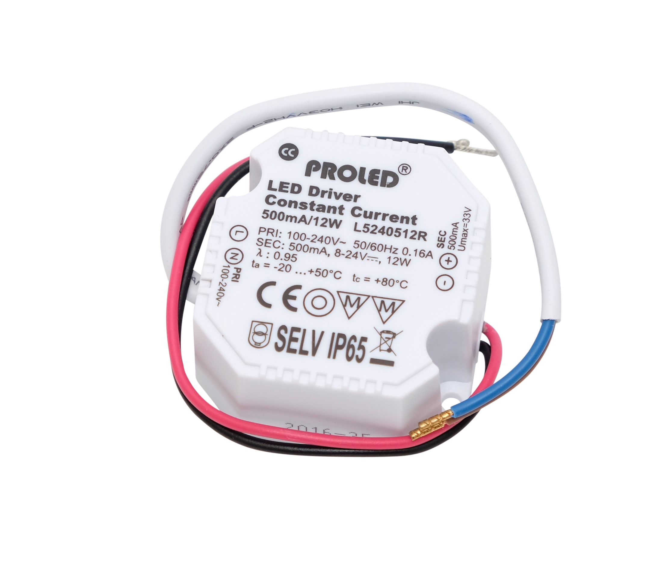 Konstantstrom Netzteil IP65 500mA 12W