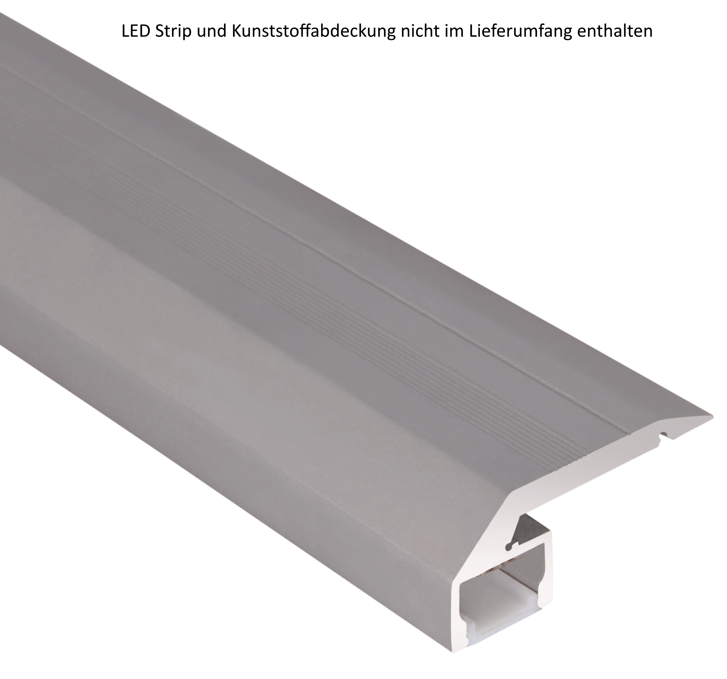 Treppenstufenprofil S-LINE STEP DOWN 3m