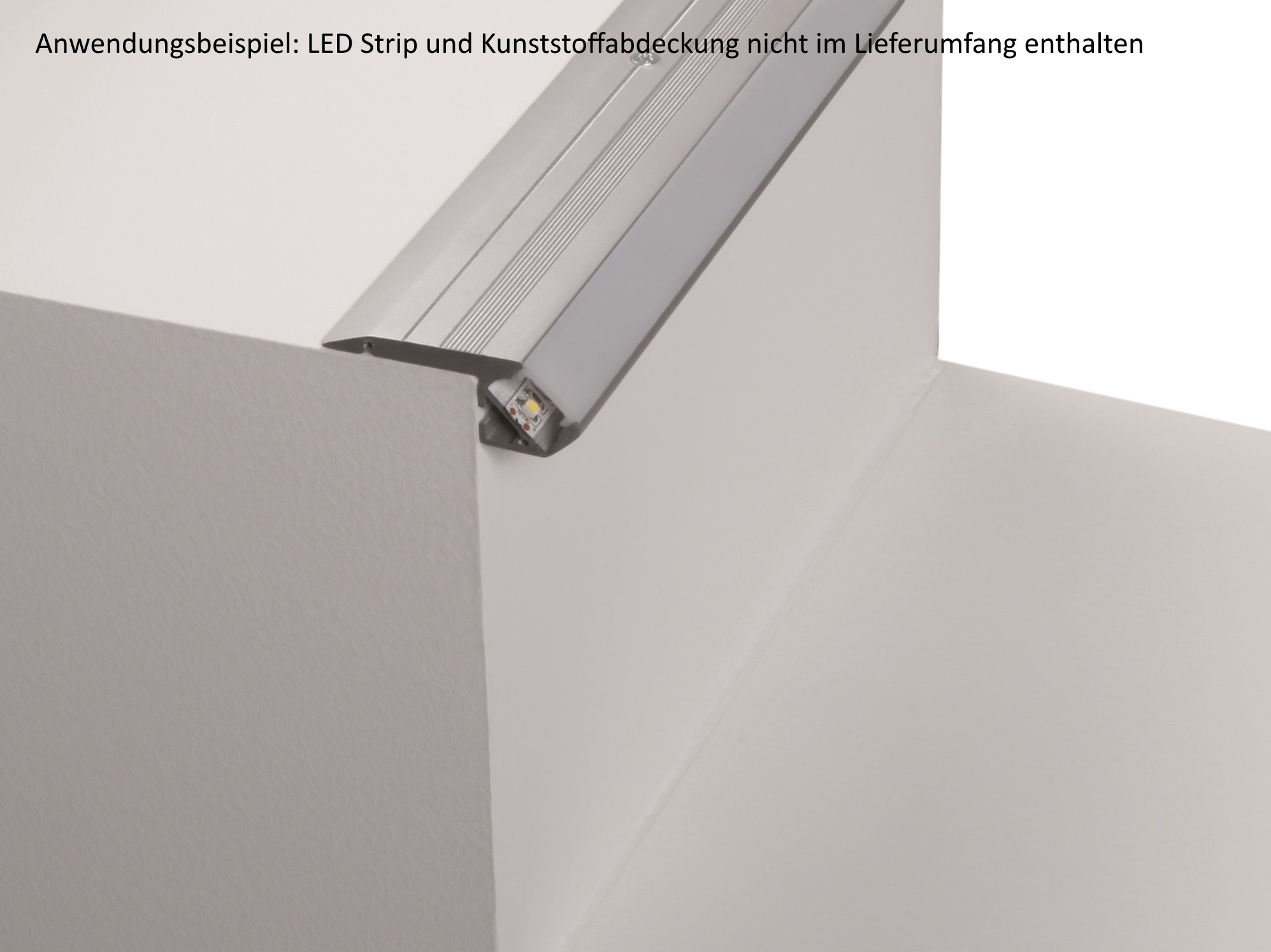 Treppenstufenprofil S-LINE STEP UP 3m