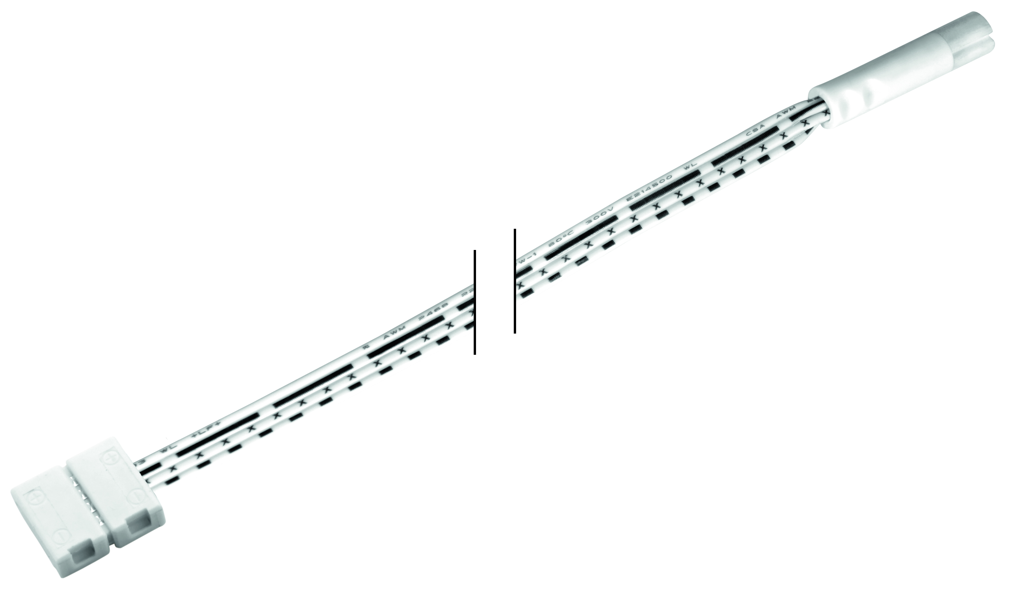 Endeinspeisung EASY CONNECT RGB 10mm Kabel 500mm