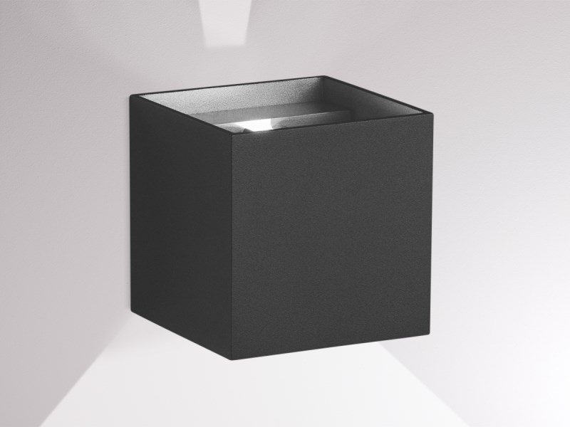 Wandleuchte NEXT direkt/indirekt anthrazit 7,5W 230VAC 3000K IP54